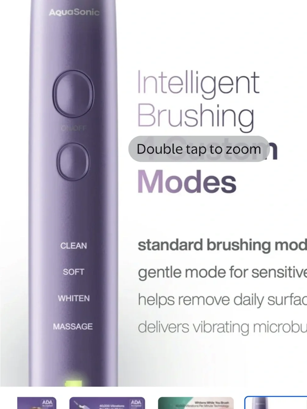 Vibe Series Electric Toothbrush in Purple